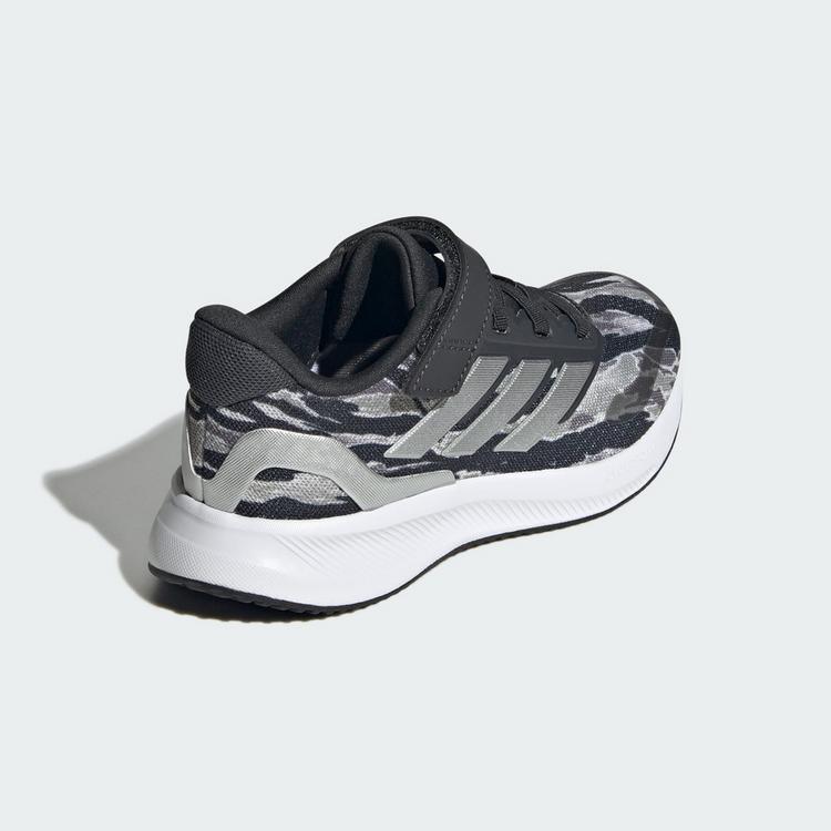 adidas adidas Runfalcon 5 Kids Schuh Sneaker Kinder - Silver Pebble / Silver Metallic / Carbon - 4 | SportScheck