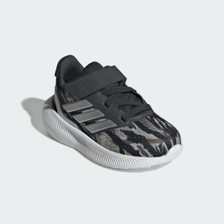 adidas adidas RunFalcon 5 Kids Schuh Sneaker Kinder - Silver Pebble / Silver Metallic / Carbon - 3 | SportScheck