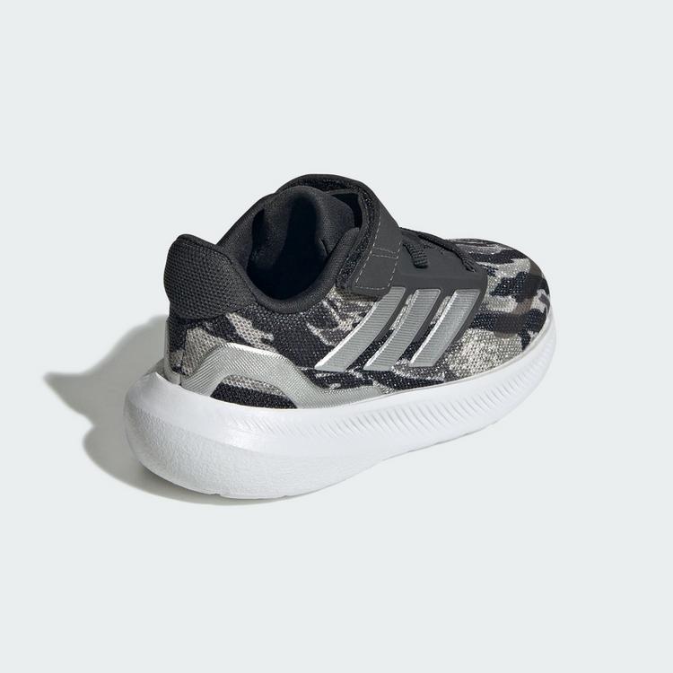 adidas adidas RunFalcon 5 Kids Schuh Sneaker Kinder - Silver Pebble / Silver Metallic / Carbon - 4 | SportScheck