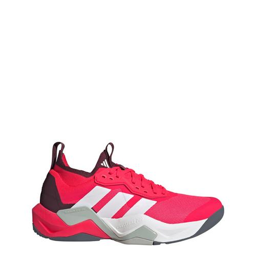 Rückansicht von adidas Rapidmove ADV 2 Schuh Fitnessschuhe Lucid Red / Cloud White / Aurora Ruby