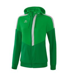 Erima Squad Präsentationsjacke Damen Trainingsjacke Damen Gruengrau