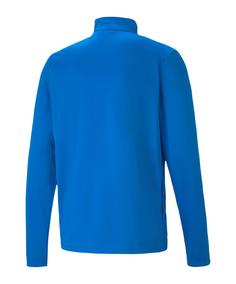 Rückansicht von PUMA teamRISE Poly Trainingsjacke Trainingsjacke Herren blau