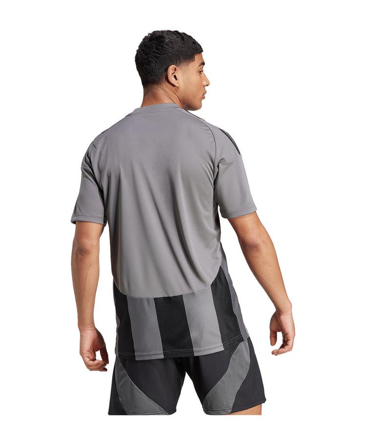 adidas adidas Striped 24 Trikot Trikot Herren - grauschwarz - 1 | SportScheck