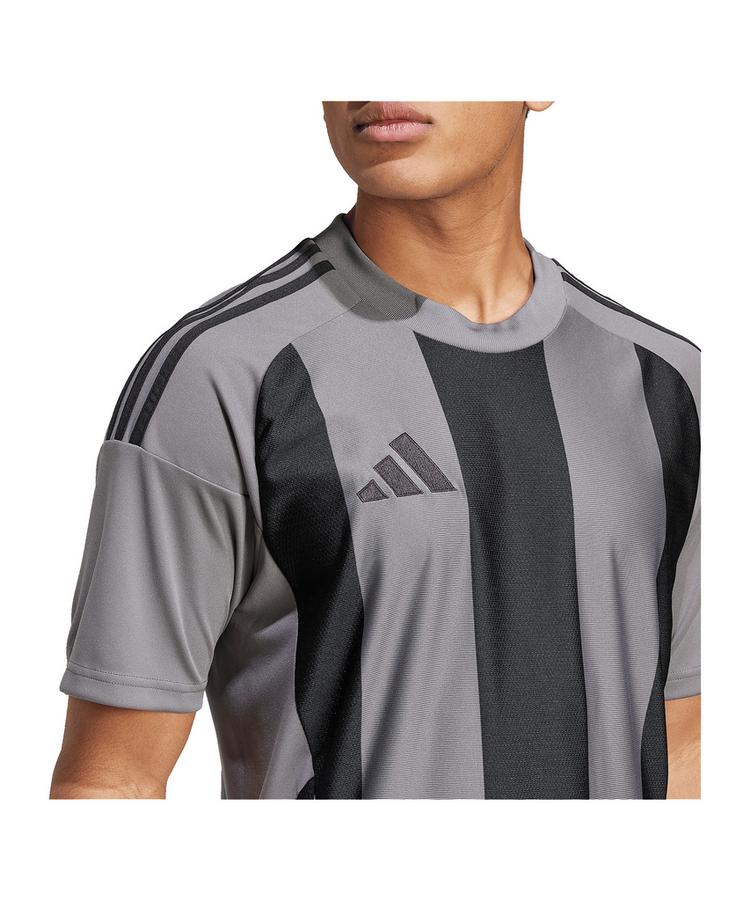 adidas adidas Striped 24 Trikot Trikot Herren - grauschwarz - 2 | SportScheck