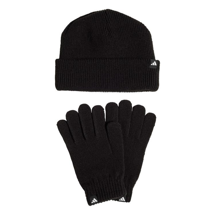 adidas adidas Set aus Handschuhen und M&uuml;tze Beanie - Black / White - 0 | SportScheck