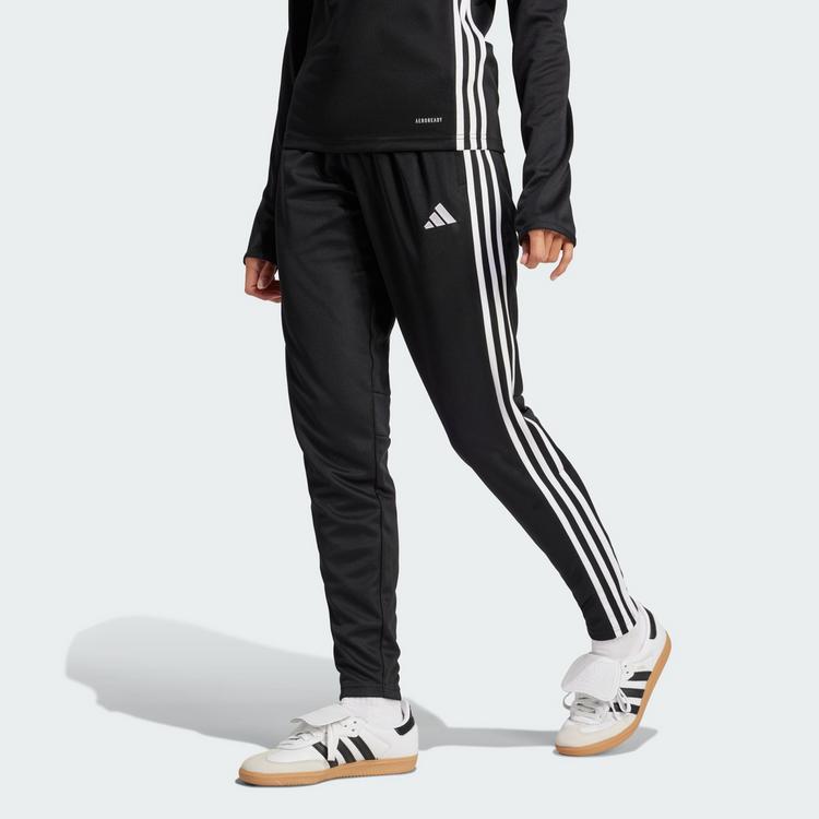 adidas adidas Tiro 25 Essentials Trainingshose Trainingshose Damen - Black / White - 0 | SportScheck