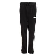 adidas Essentials Kids Hose Stoffhose Kinder Black / White