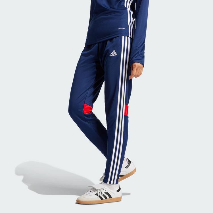 adidas adidas Tiro 25 Essentials Trainingshose Trainingshose Damen - Team Navy / Red - 0 | SportScheck