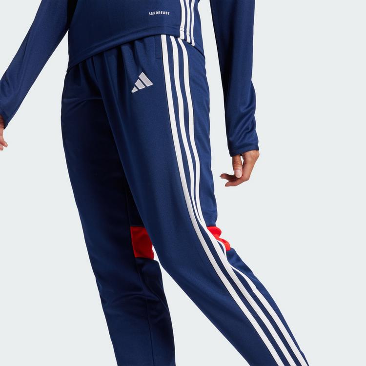 adidas adidas Tiro 25 Essentials Trainingshose Trainingshose Damen - Team Navy / Red - 1 | SportScheck
