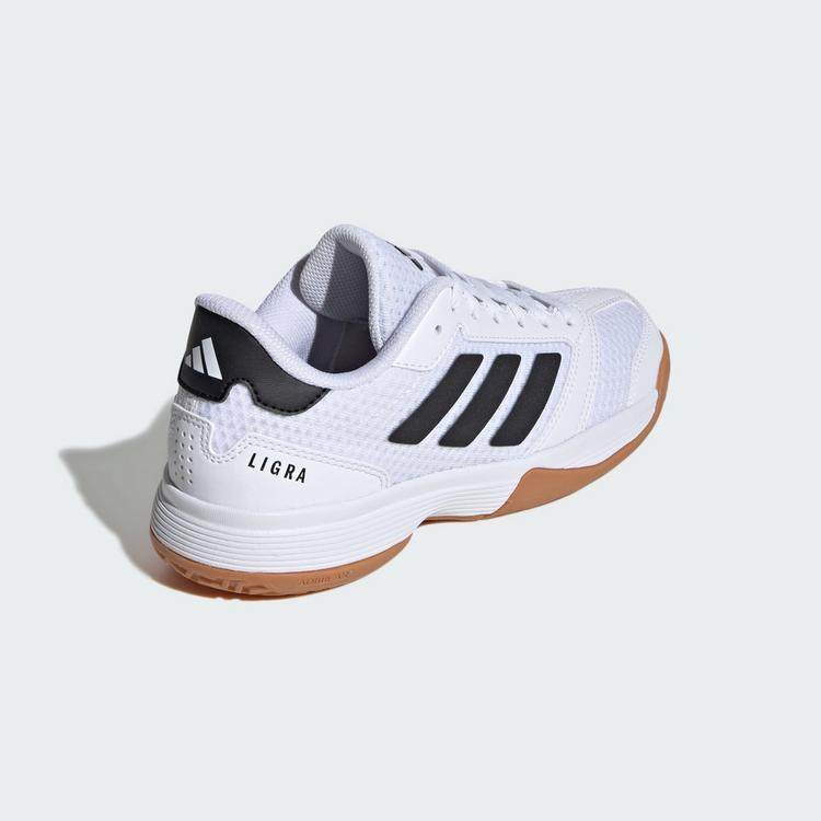 adidas adidas Ligra 8 Hallenschuhe Kinder - ftwwht-cblack-ftwwht - 4 | SportScheck