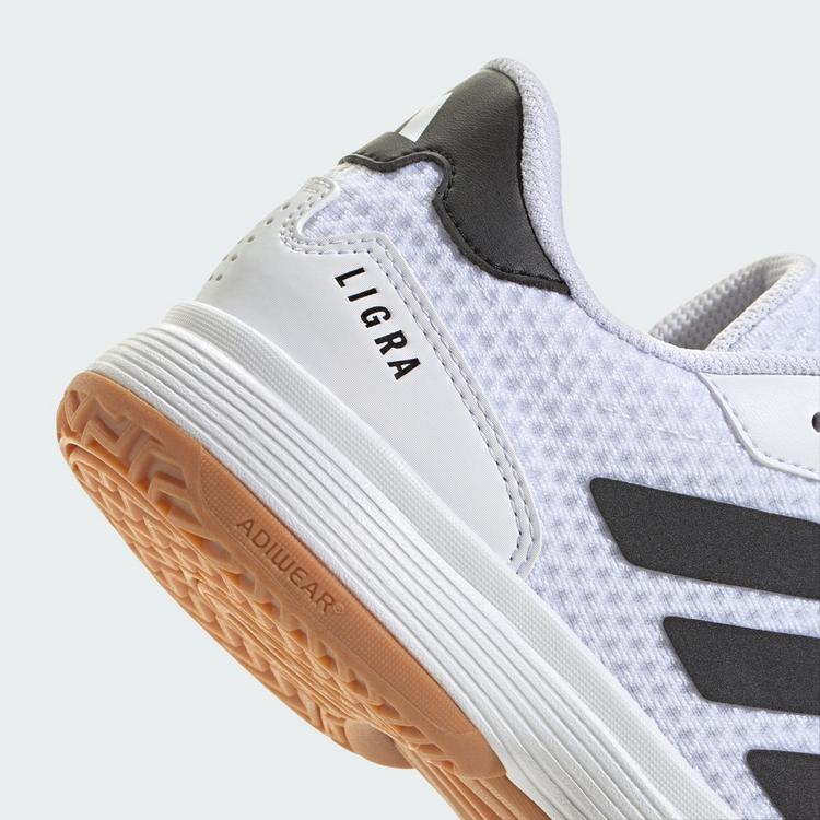 adidas adidas Ligra 8 Hallenschuhe Kinder - ftwwht-cblack-ftwwht - 7 | SportScheck
