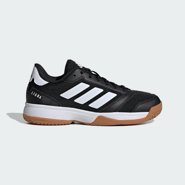 adidas adidas Ligra 8 Hallenschuhe Kinder - core black-ftwr white-core black - 6 | SportScheck