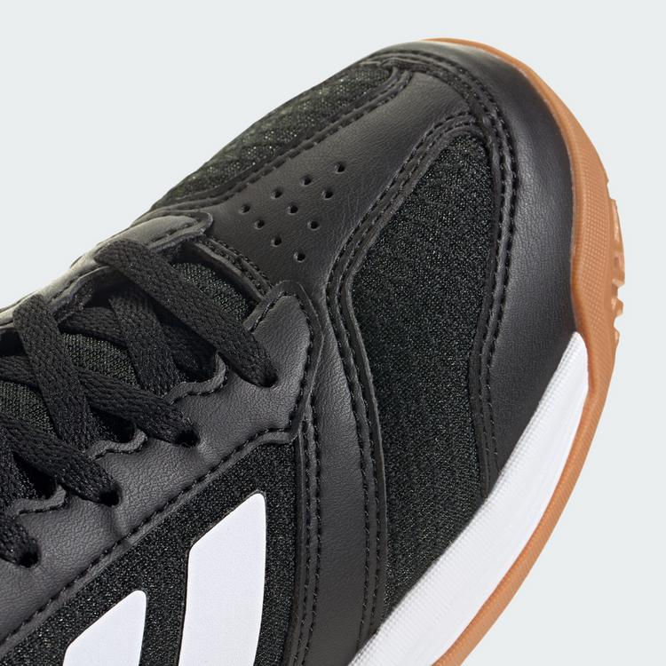 adidas adidas Ligra 8 Hallenschuhe Kinder - core black-ftwr white-core black - 7 | SportScheck