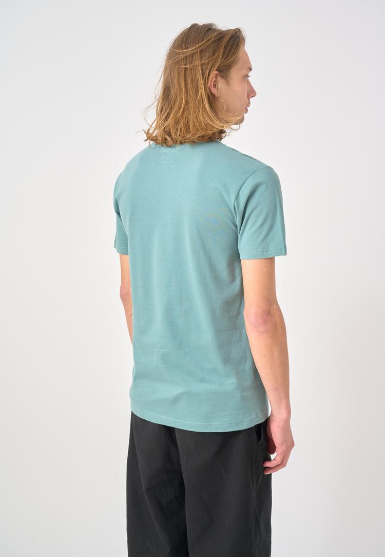 Cleptomanicx Cleptomanicx Ligull Regular T-Shirt Herren - North Atlantic - 2 | SportScheck