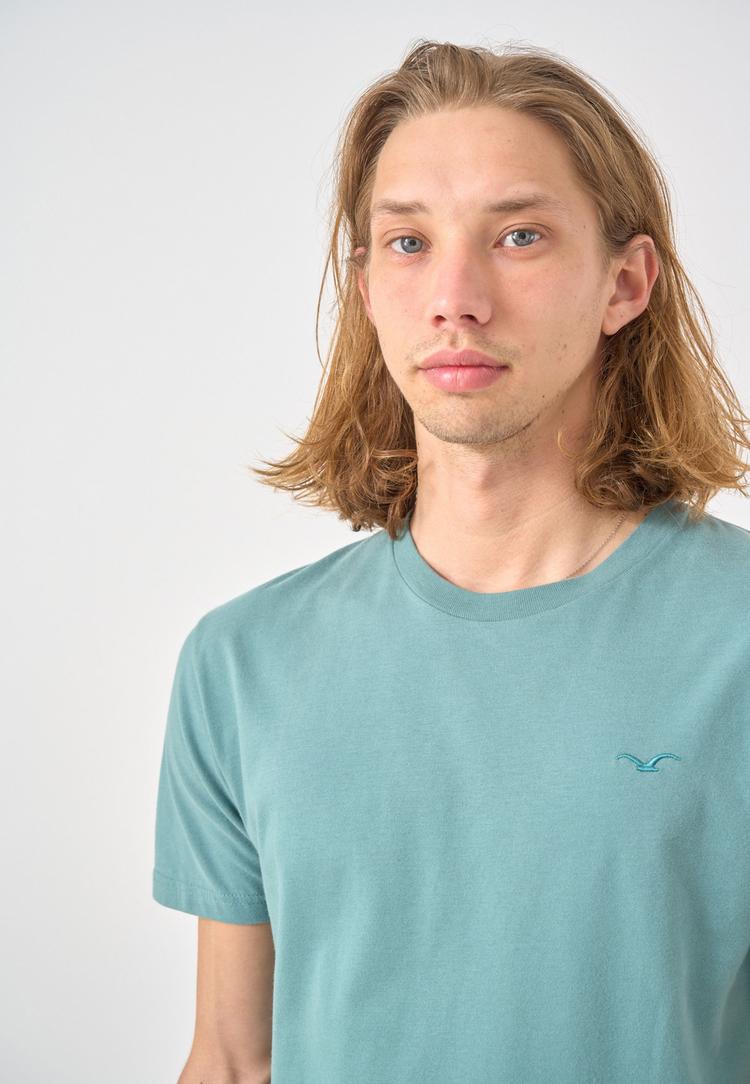 Cleptomanicx Cleptomanicx Ligull Regular T-Shirt Herren - North Atlantic - 3 | SportScheck