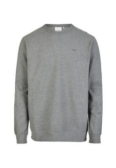 Cleptomanicx Ligull Sweatshirt Herren Heather Forged Iron