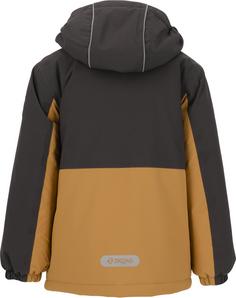 Rückansicht von ZigZag Marlo Outdoorjacke Kinder 1075 Toasted coconut