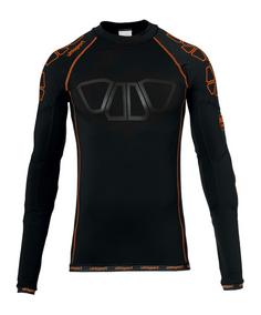 Uhlsport Bionikframe Torwart Baselayer Funktionsshirt Herren schwarzorange