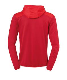 Rückansicht von Kempa Emotion 2.0 Quarter Sweatshirt Funktionssweatshirt Herren rot