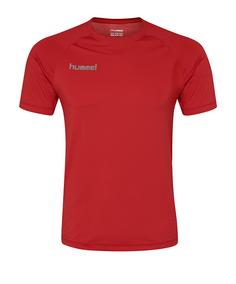 hummel First Performance T-Shirt Kids Funktionsshirt Kinder Rot