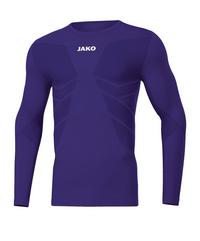 JAKO Comfort 2.0 langarm Hell Funktionsshirt - lila