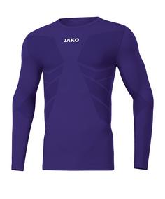 JAKO Comfort 2.0 langarm Hell Funktionsshirt lila