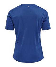 Rückansicht von hummel hmlCORE XK Striped Trikot   F7691 Fußballtrikot Herren blauweiss