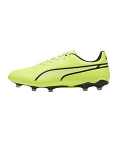 PUMA KING Match FG/AG The Forever Faster Fußballschuhe gelbschwarz