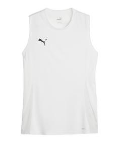 PUMA teamGOAL Tanktop Damen Funktionstank Damen weissschwarzgrau