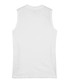 Rückansicht von PUMA teamGOAL Tanktop Damen Funktionstank Damen weissschwarzgrau