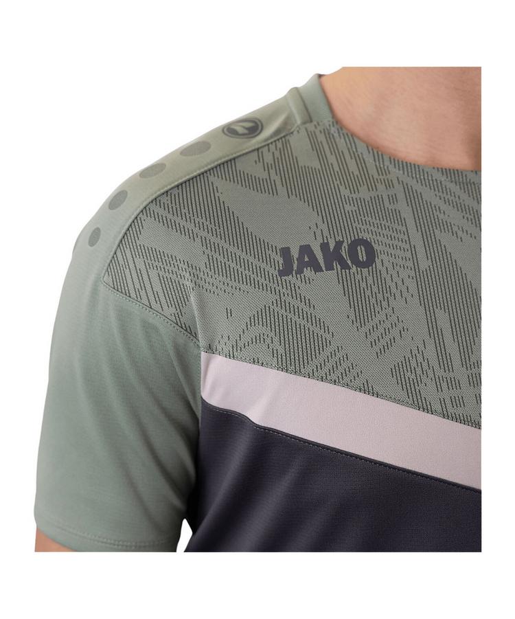 JAKO JAKO Iconic T-Shirt Funktionsshirt - graugruen - 1 | SportScheck
