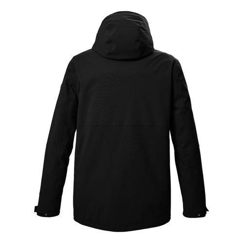 Rückansicht von KILLTEC Funktionsjacke Herren Schwarz0110