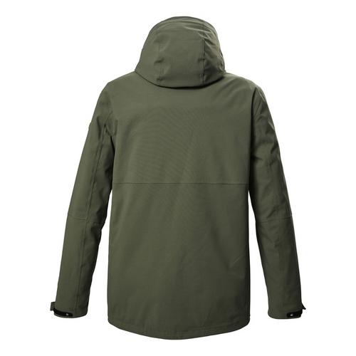 Rückansicht von KILLTEC Funktionsjacke Herren Oliv