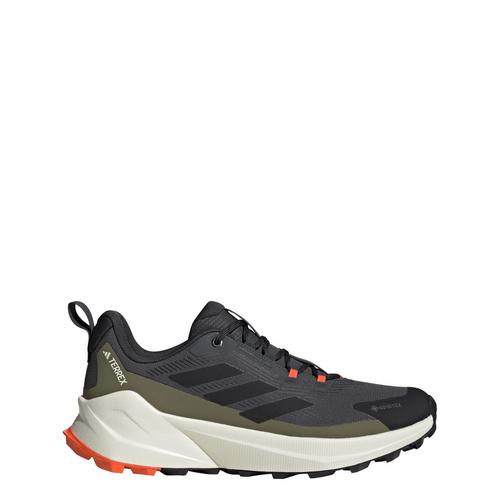 Rückansicht von adidas GTX TERREX Trailmaker 2 GORE-TEX Wanderschuh Sneaker Carbon / Core Black / Olive Strata