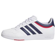 adidas Hoops 4.0 Schuh Sneaker Cloud White / Dark Blue / Team Power Red 2