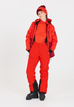 Rückansicht von Whistler Drizzle Skihose Damen 4328 Red Alert