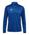 hummel Essential Half-Zip Sweatshirt Trainingsjacke Herren - blau