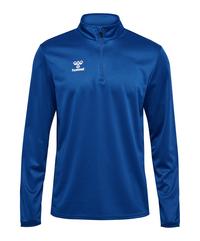hummel Essential Half-Zip Sweatshirt Trainingsjacke Herren - blau