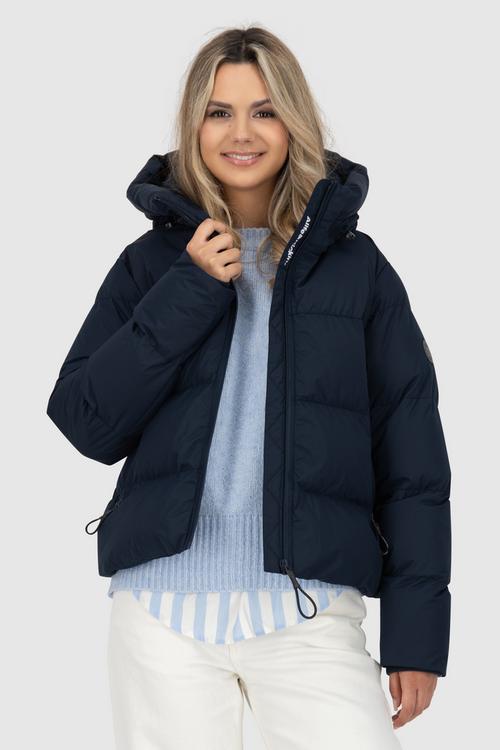 Rückansicht von ALIFE AND KICKIN LeonorAK A Winterjacke Damen marine