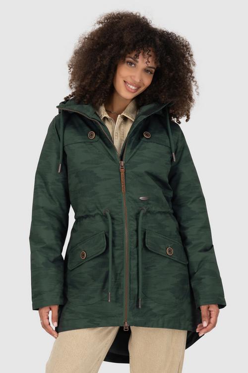 Rückansicht von ALIFE AND KICKIN CharlotteAK B Winterjacke Damen green gable