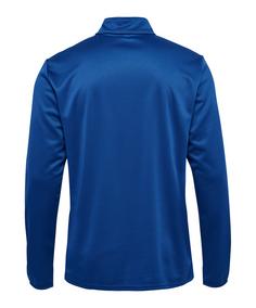 Rückansicht von hummel Essential Half-Zip Sweatshirt Trainingsjacke Herren blau