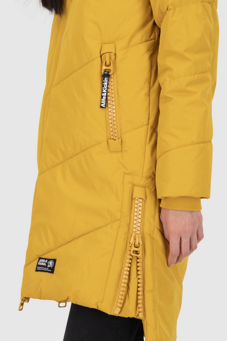 ALIFE AND KICKIN ALIFE AND KICKIN LunaAK A Winterjacke Damen - yellow mustard - 3 | SportScheck