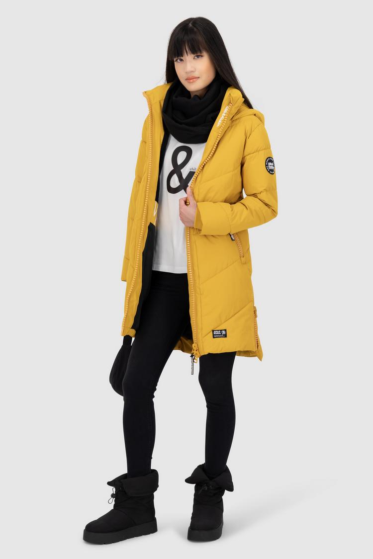 ALIFE AND KICKIN ALIFE AND KICKIN LunaAK A Winterjacke Damen - yellow mustard - 4 | SportScheck