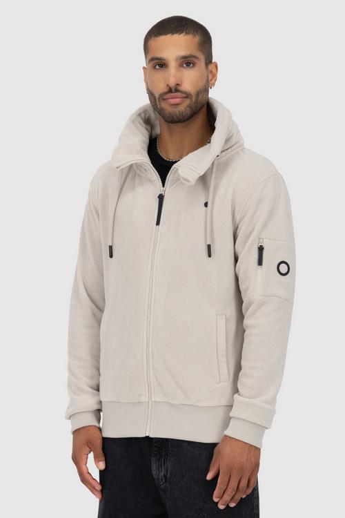 Rückansicht von ALIFE AND KICKIN EliasAK F Sweatjacke Herren pumice