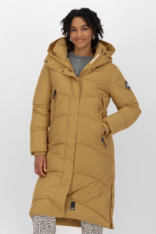 Rückansicht von ALIFE AND KICKIN JunaAK A Winterjacke Damen camel