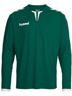 hummel CORE LS POLY JERSEY Funktionsshirt Kinder EVERGREEN PR