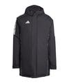 adidas Winterjacke Trainingsjacke Herren - schwarzweiss