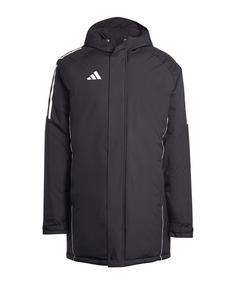 adidas Tiro 24 Stadium Parka Trainingsjacke Herren schwarzweiss