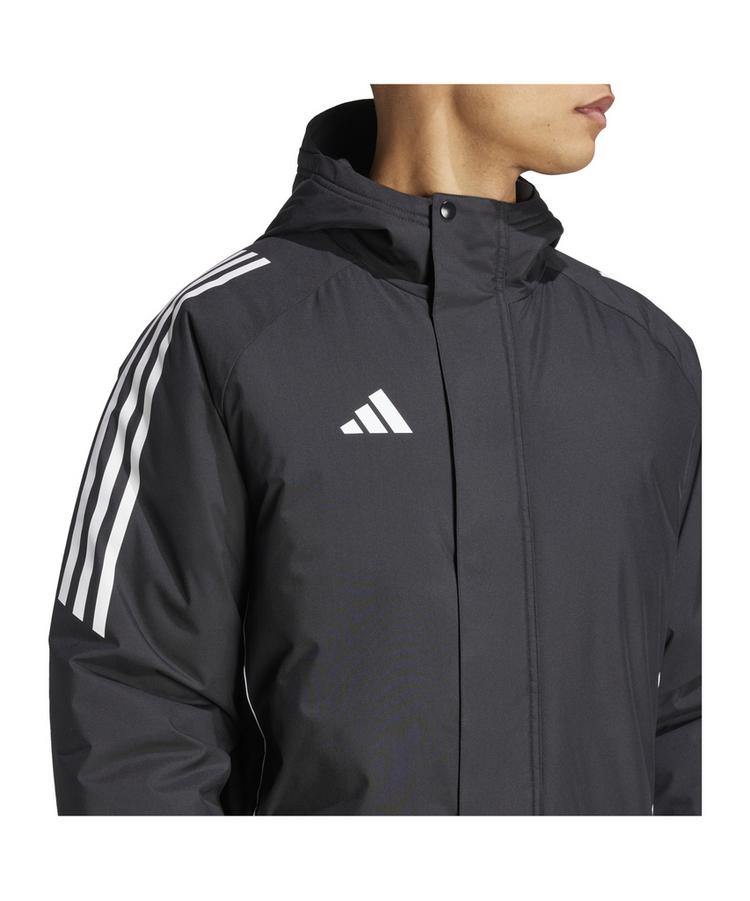 adidas adidas Winterjacke Trainingsjacke Herren - schwarzweiss - 2 | SportScheck