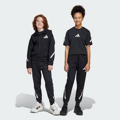 Rückansicht von adidas adidas Tapered-Leg Z.N.E. Kids Hose Stoffhose Kinder Black / White